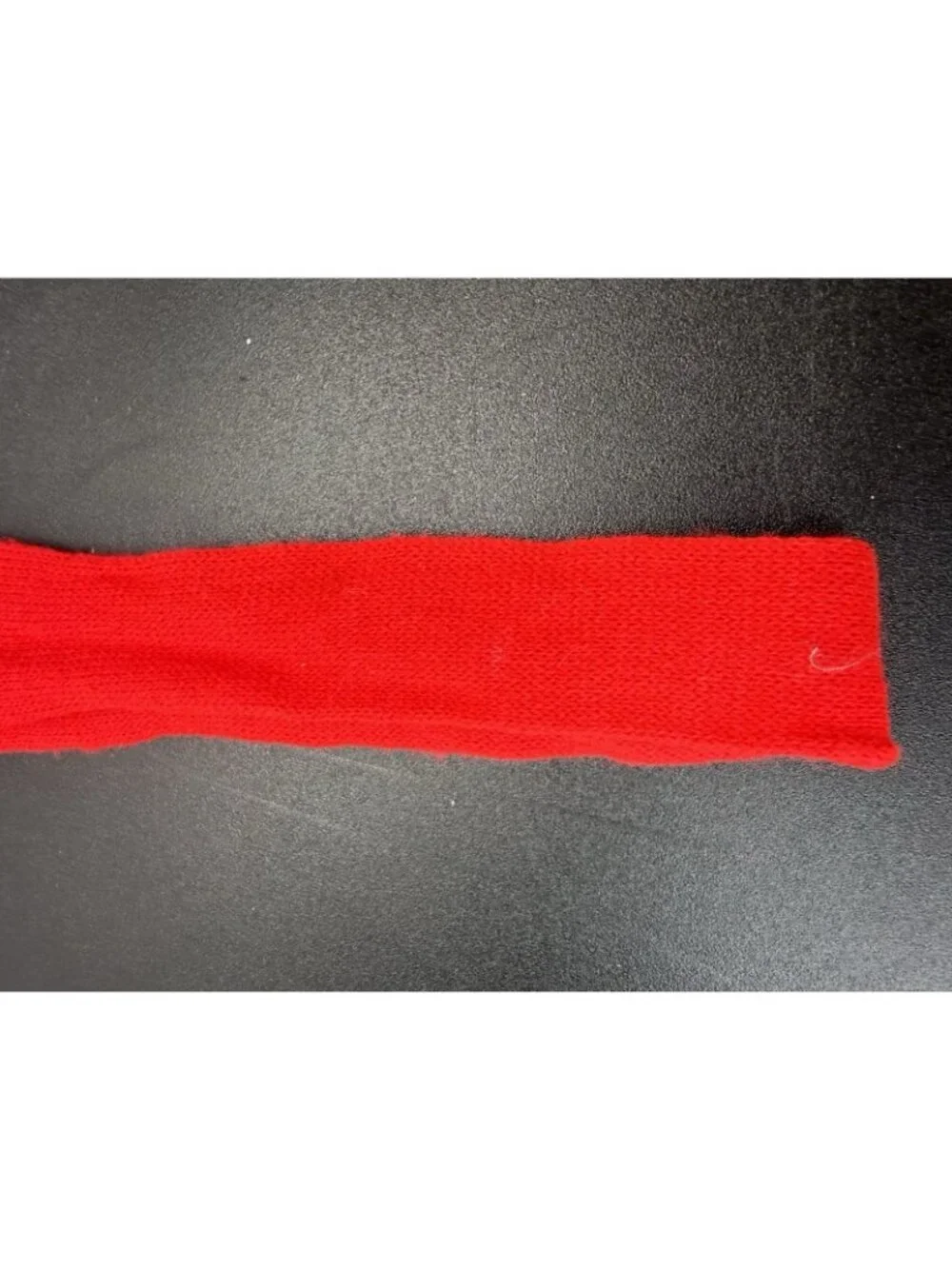 Vintage 80's Teddy Bear Red Green Knit Scarf And Hat Replacement